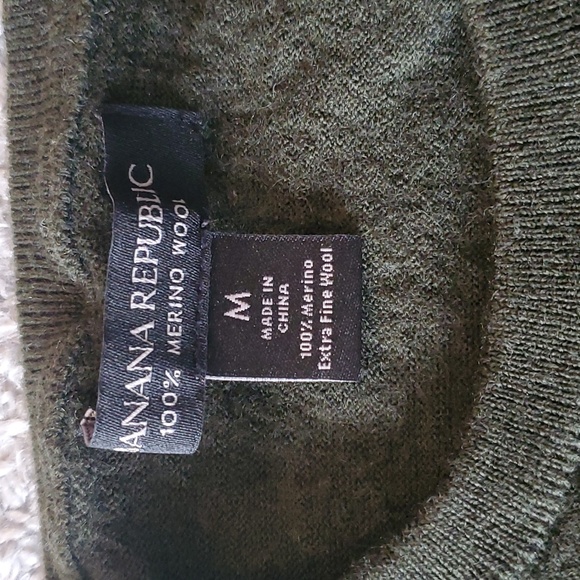 Banana Republic Slim Fitted Merino Wool Sweater - Picture 2 of 2